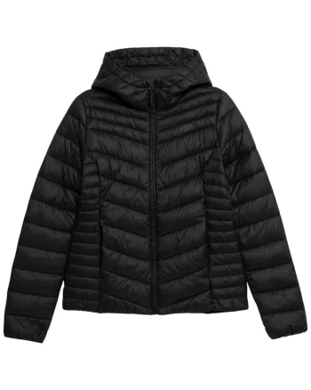 Jacheta de puf pentru femei  F095 negru adanc 4FSS23TDJAF095 20S