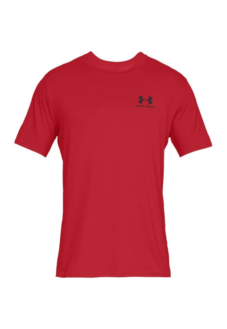 Tricou cu decolteu rotund, pentru fitness Sportstyle