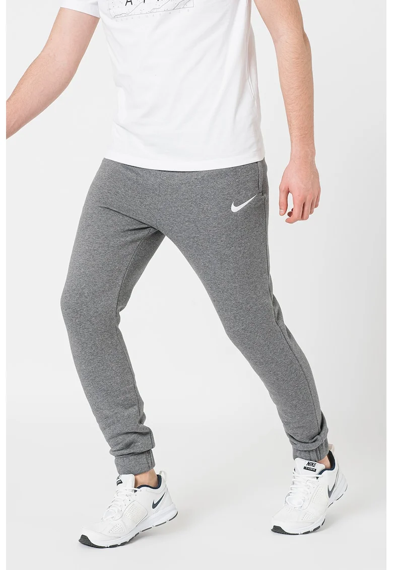 Pantaloni sport pentru barbai,  buzunare laterale, Gri melange
