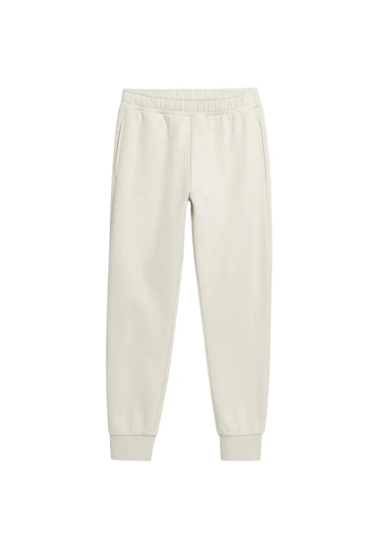 Pantaloni sport de dama,  Alb OTHAW22TTROF041 11S6588, Crem