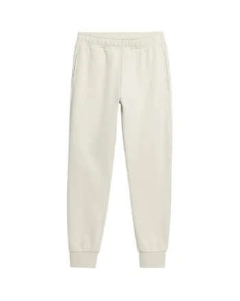 Pantaloni sport de dama,  Alb OTHAW22TTROF041 11S6588, Crem