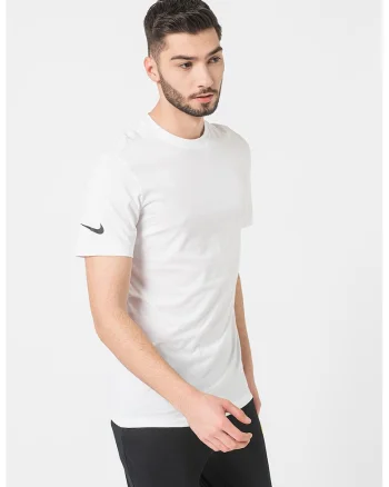 Tricou de bumbac pentru fotbal Park20, Alb
