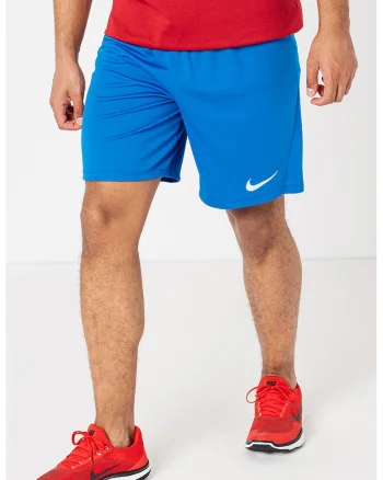 Pantaloni scurti cu tehnologie Dri-FIT pentru fotbal Park III, Albastru royal