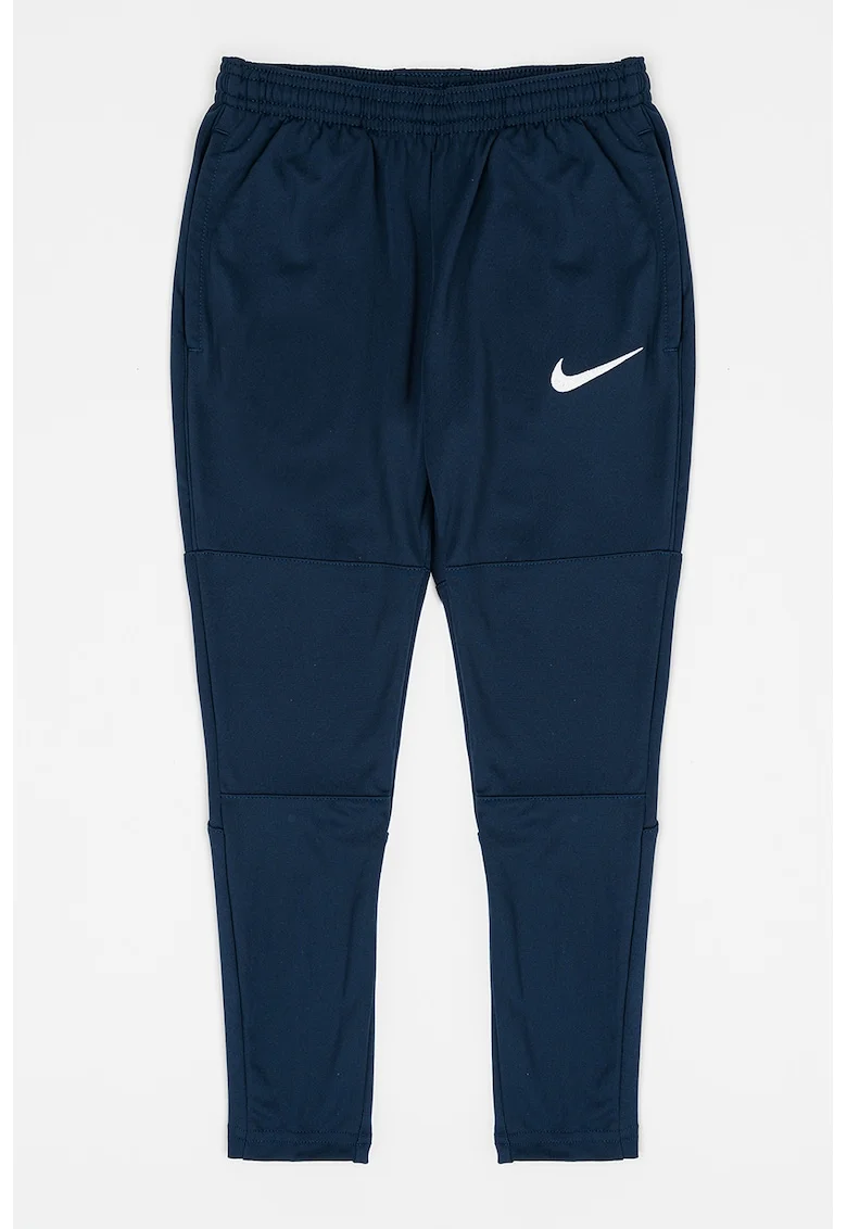 Pantaloni cu buzunare laterale pentru fotbal Park20, Bleumarin