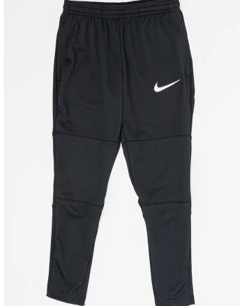 Pantaloni cu buzunare laterale pentru fotbal Park20, Alb/Negru