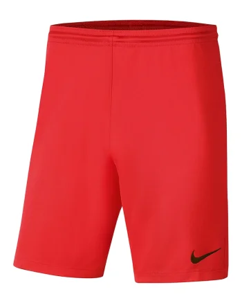 Pantaloni scurti cu tehnologie Dri-FIT pentru fotbal Park III, Rosu vermillion