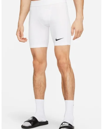 Colanti scurti cu tehnologie Dri-FIT pentru fotbal Strike, Alb optic