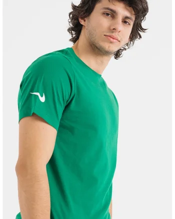 Tricou de bumbac pentru fotbal Park20, Verde englez