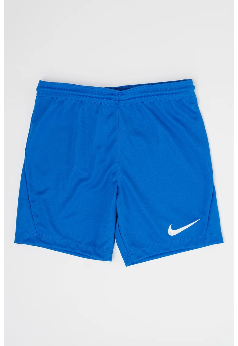 Pantaloni scurti cu tehnologie Dri-FIT pentru fotbal Park III, Alb/Albastru royal