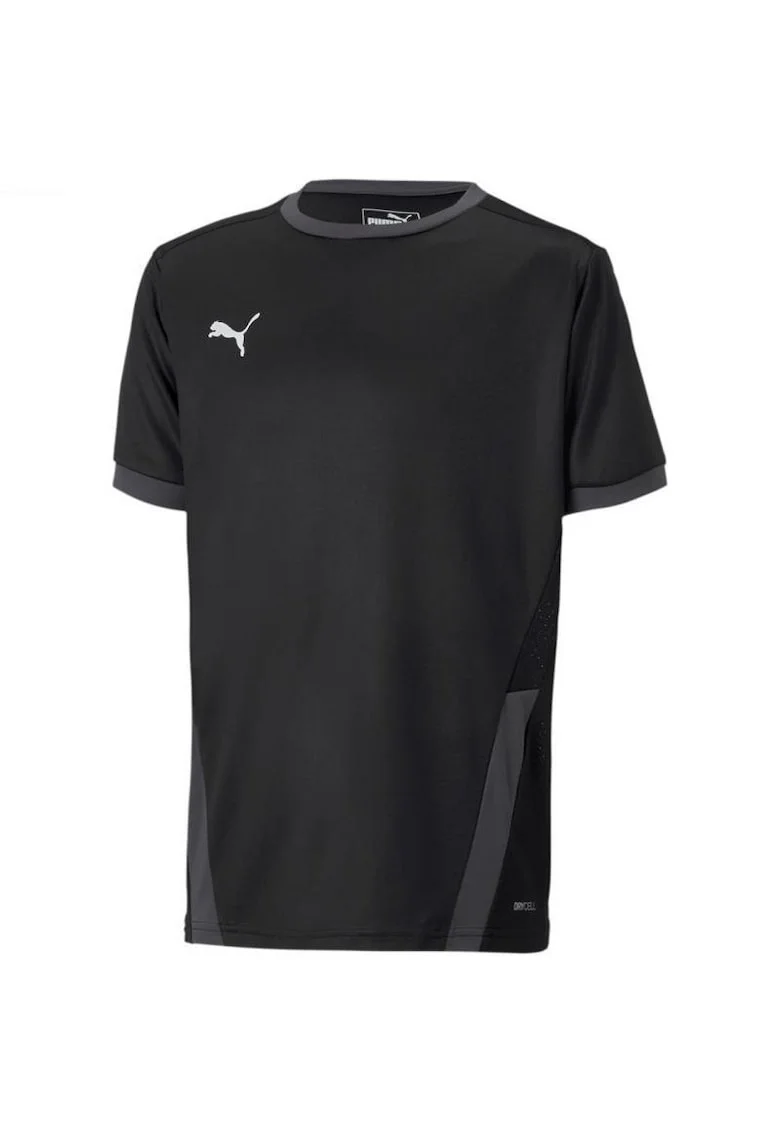 Tricou sport copii,  Poliester, Negru