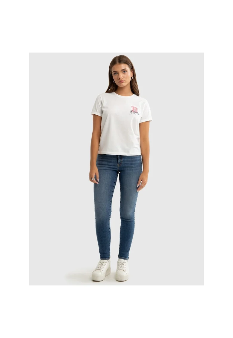 Blugi skinny cu talie inalta Layla 533