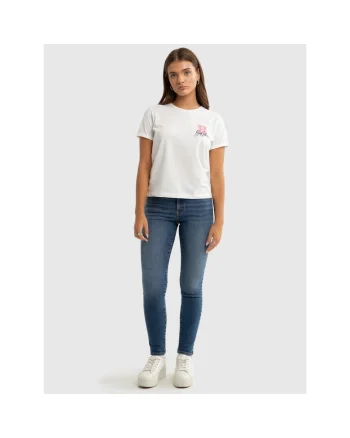 Blugi skinny cu talie inalta Layla 533