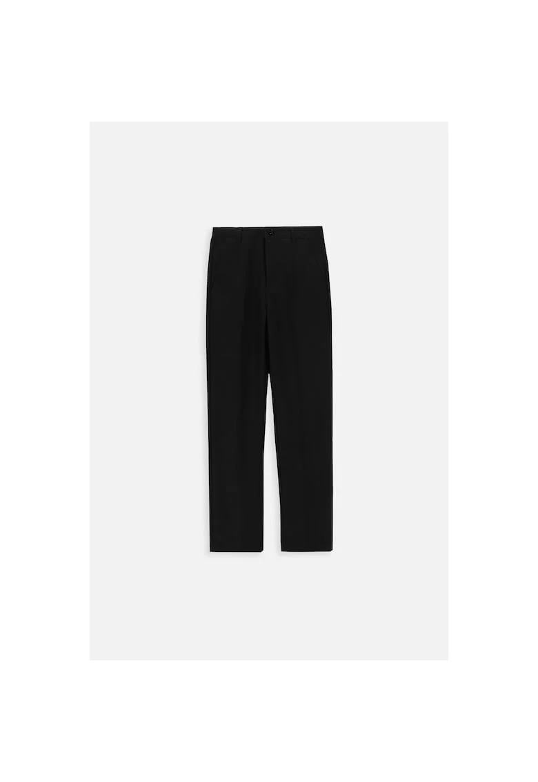 Pantaloni regular cu talie medie