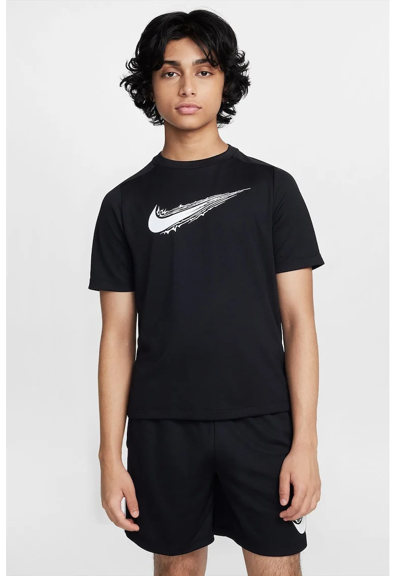 Tricou pentru antrenament Multi, Alb/Negru