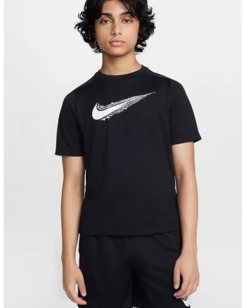 Tricou pentru antrenament Multi, Alb/Negru