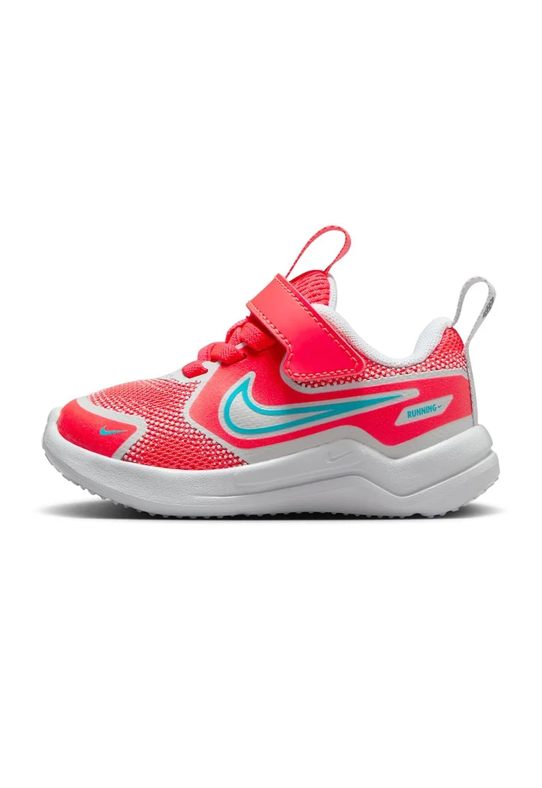 Pantofi Cosmic cu inchidere velcro pentru alergare, Rosu/Gri deschis