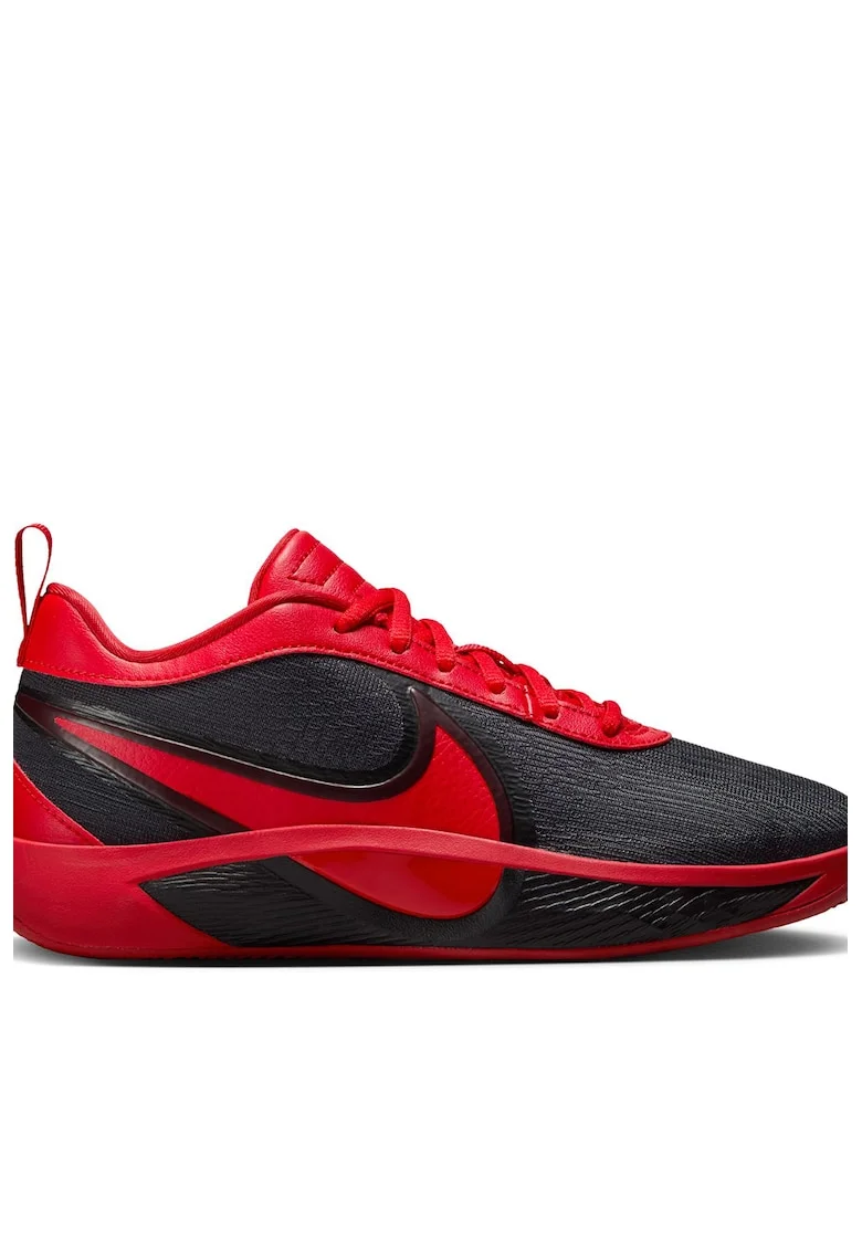 Pantofi cu logo supradimensionat, pentru baschet Giannis Freak 6, Rosu/Negru