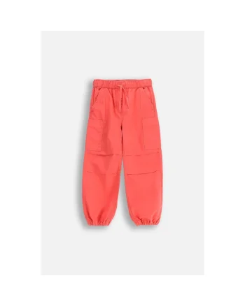 Pantaloni cargo confortabili, Coral