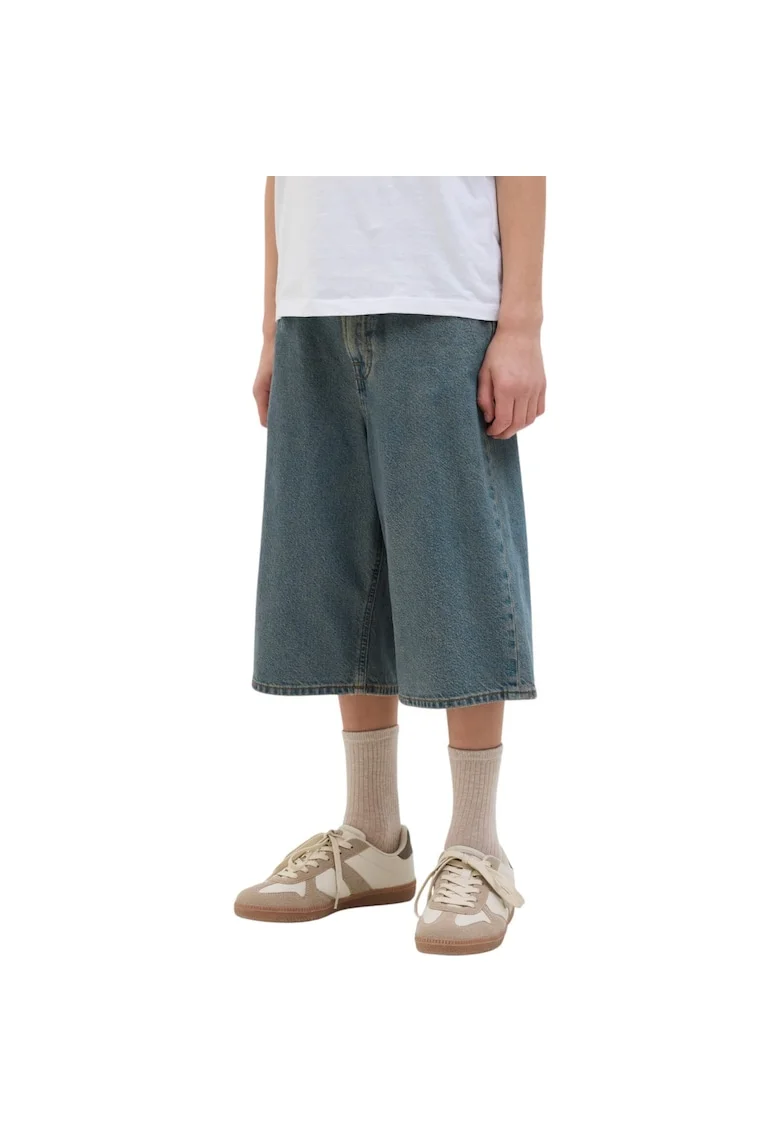 Blugi scurti JACK &JONES Iron Original 206 JNR 43080, Albastru