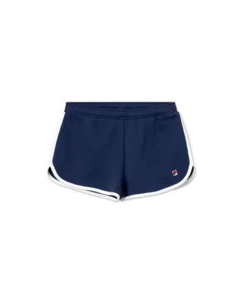 Pantaloni scurti dama,  Saman, Bumbac/Poliester, Albastru inchis