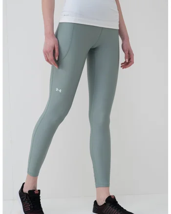 Colanti cu talie inalta, pentru antrenament Tech, Verde deschis
