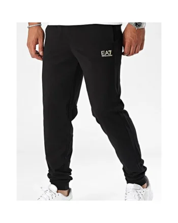 Pantaloni de trening cu logo discret,