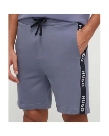 Pantaloni scurti cu logo si talie ajustabila