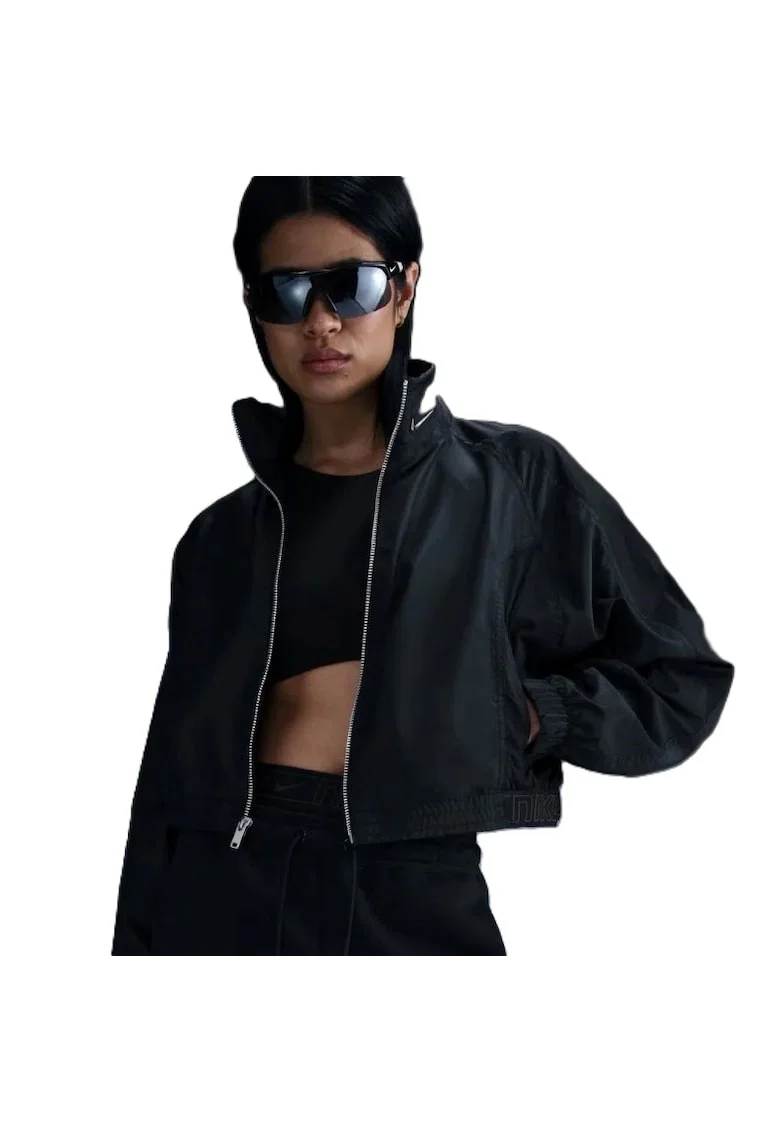 Jacheta  pentru Femei, w nsw jkt wvn street gls, HV6523-010, Negru, Negru