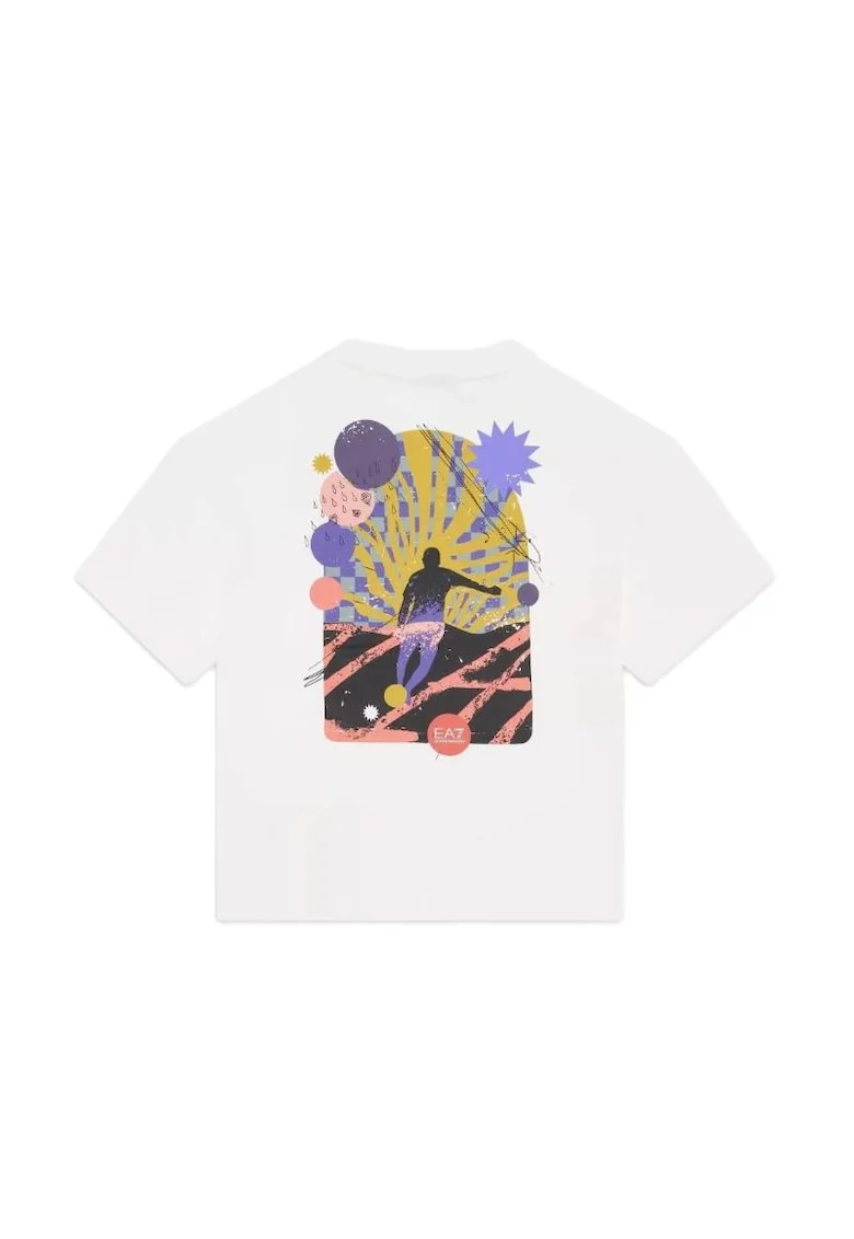 Tricou  pentru Fete, boy tee ss sports - boy tee ss sports, 7B000107-AF13244-U0005, Alb, Alb