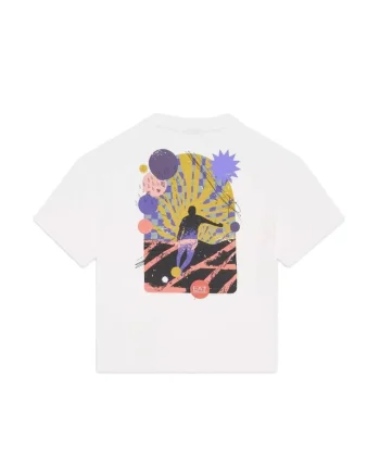 Tricou  pentru Fete, boy tee ss sports - boy tee ss sports, 7B000107-AF13244-U0005, Alb, Alb