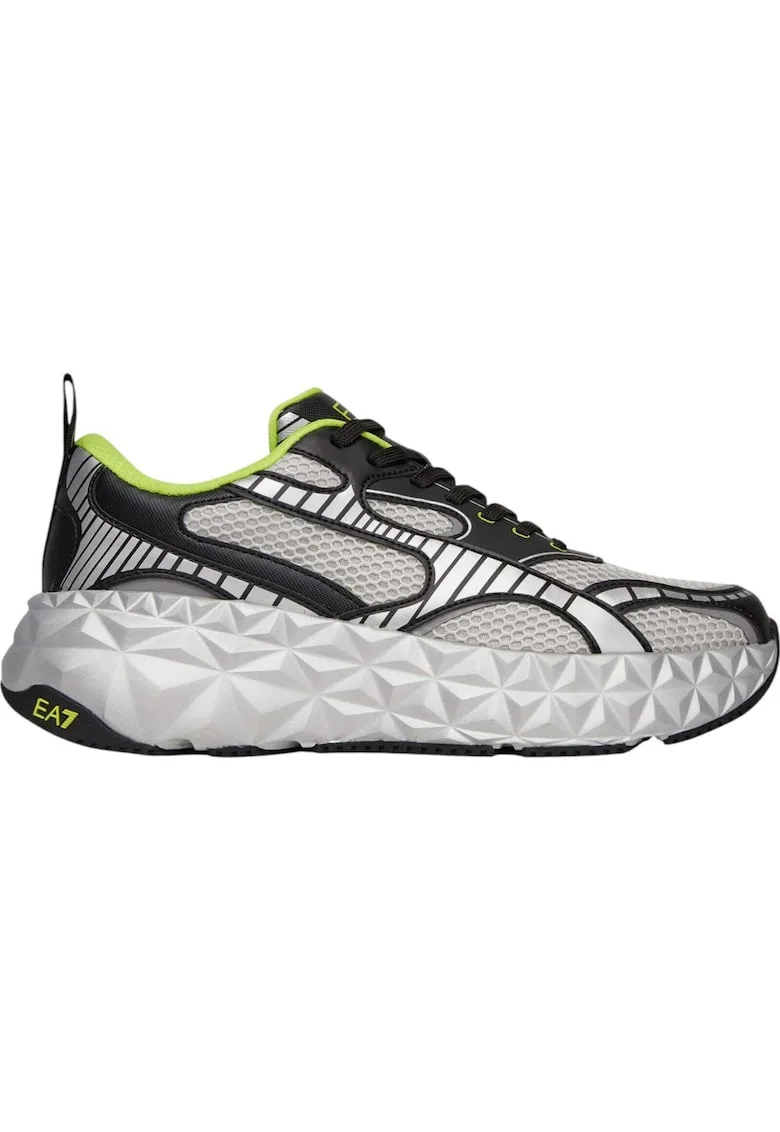 Pantofi sport  EA7 Ultimate Kombat Tech 43301, Verde/Gri