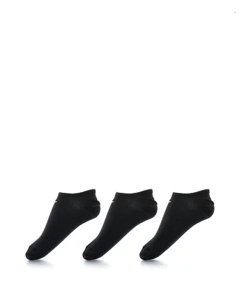 Sosete foarte scurte, unisex, pentru fitness Value - 3 perechi, Negru