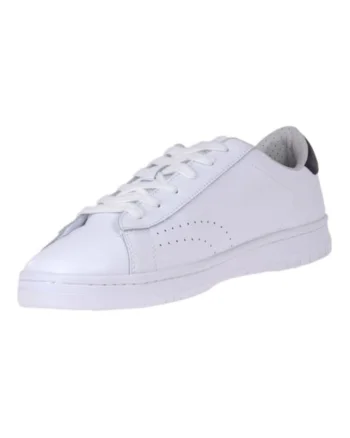 Tenisi  COURT CLUB PATCH, din Piele, Alb