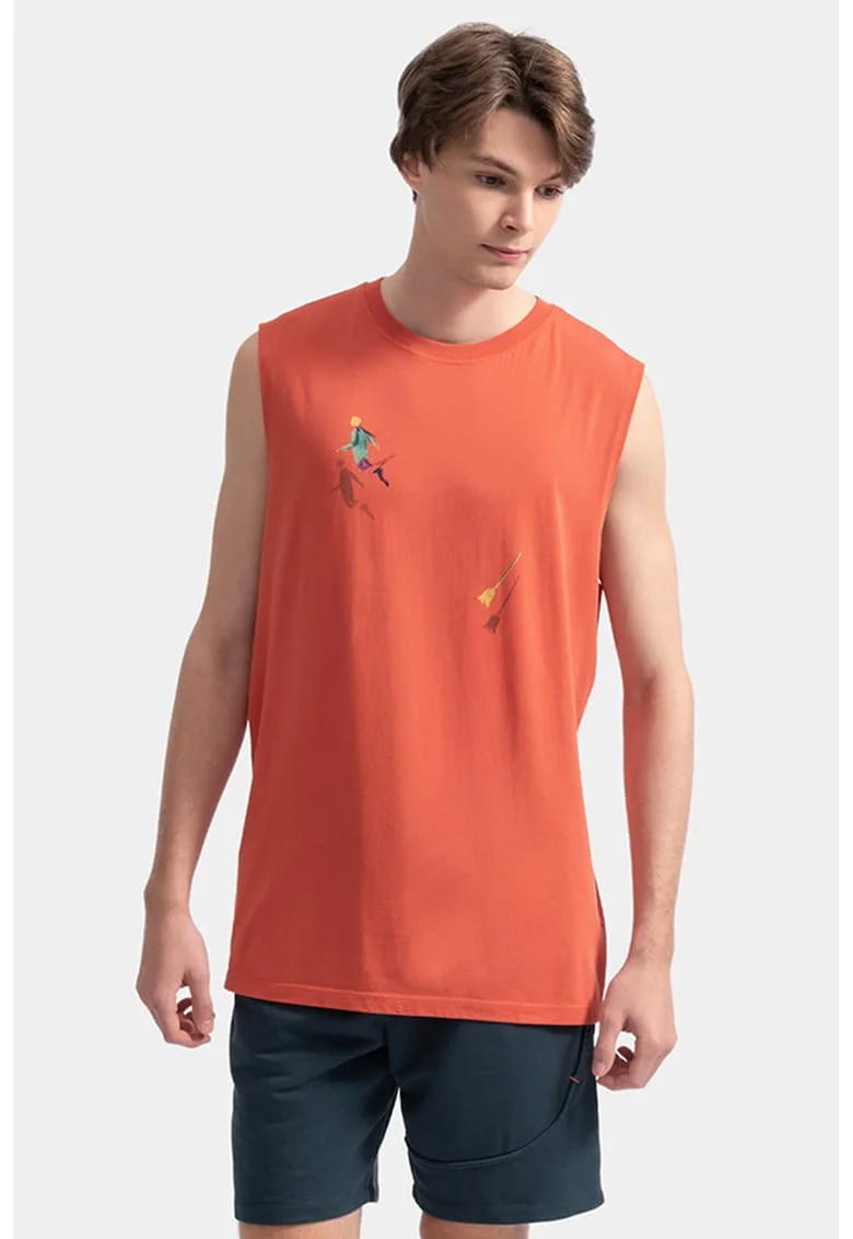 Top unisex din bumbac, Coral