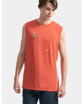 Top unisex din bumbac, Coral