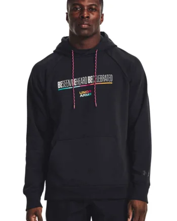 Hanorac pentru antrenament Heavyweight Black History Month, Negru