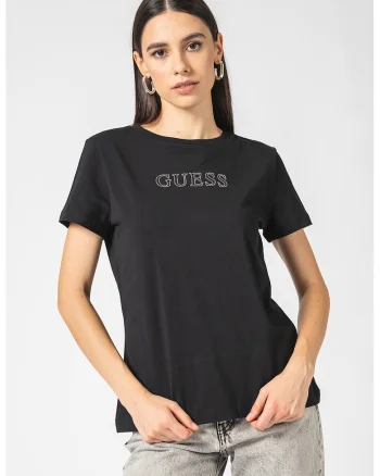 Tricou cu logo, pentru fitness, Negru