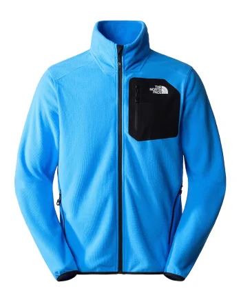 Hanorac din fleece cu fermoar, pentru trekking Experit Grid