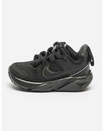Pantofi cu insertii sintetice, pentru alergare Star Runner 4, Negru