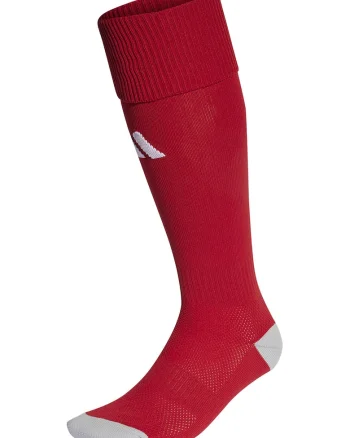Sosete lungi unisex pana la genunchi,pentru fotbal Milano 23, Rosu/Alb