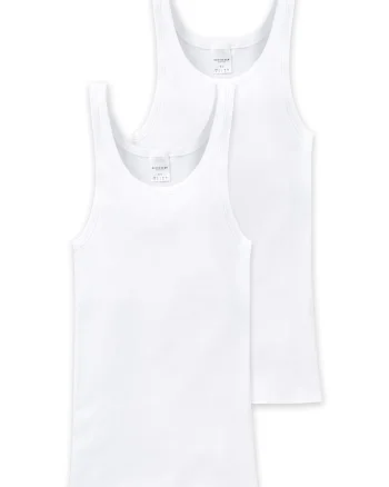 Set de top-uri de bumbac - 2 piese