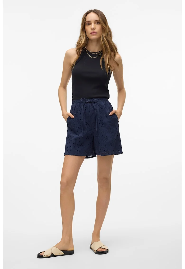 Top cu striatii si model uni, Negru