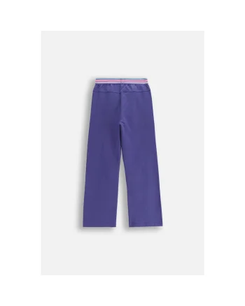 Pantaloni sport drepti cu talie elastica