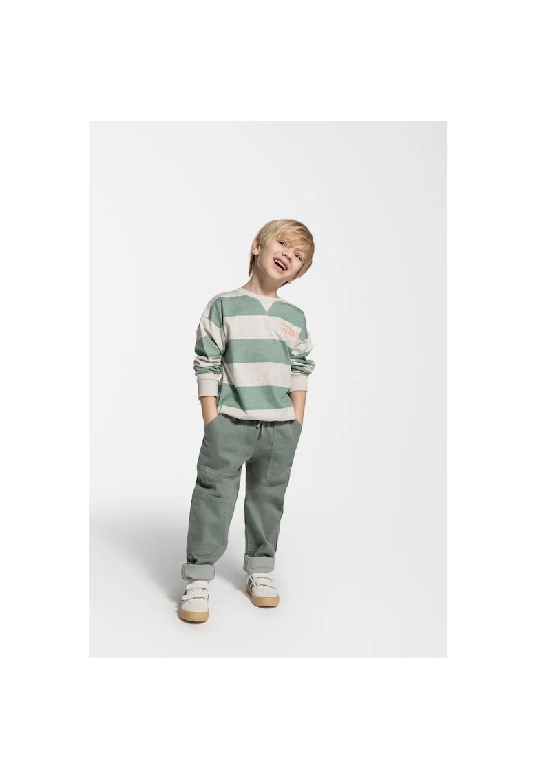 Pantaloni sport cu talie ajustabila cu snur