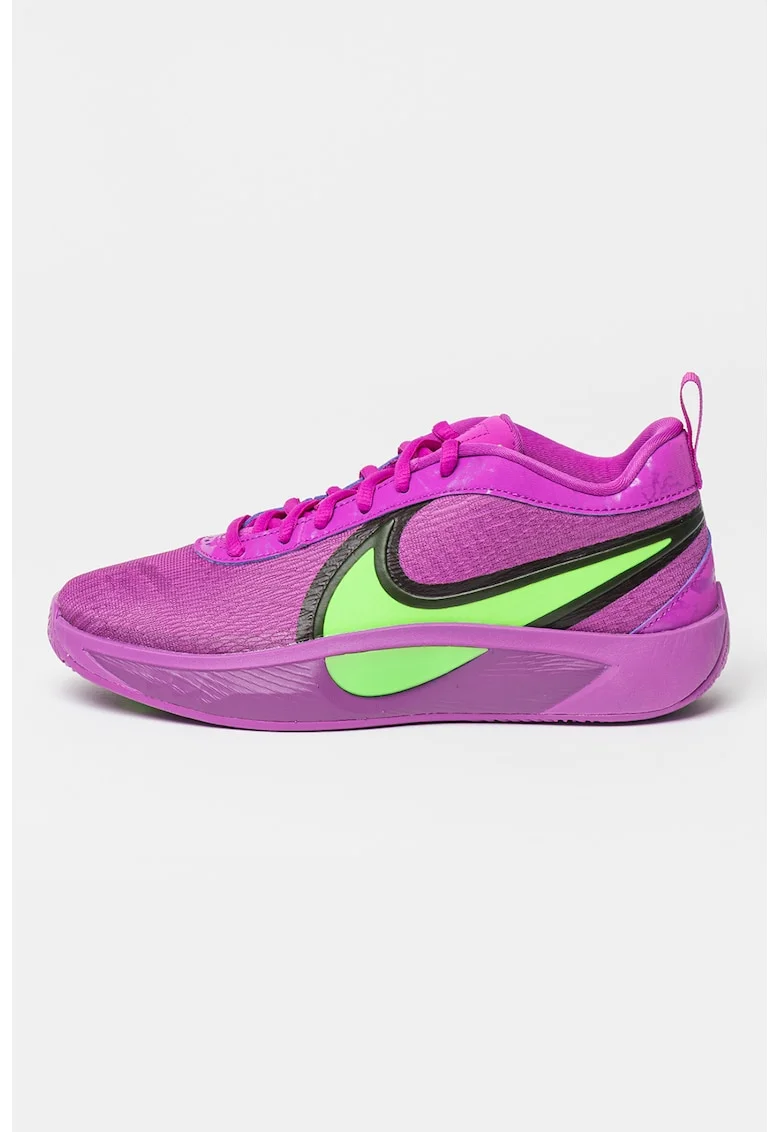 Pantofi cu logo supradimensionat, pentru baschet Giannis Freak 6, Roz fandango