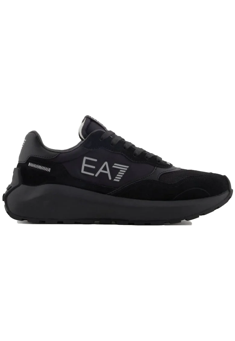 Pantofi sport  EA7 Wader 40640, Negru/Argintiu