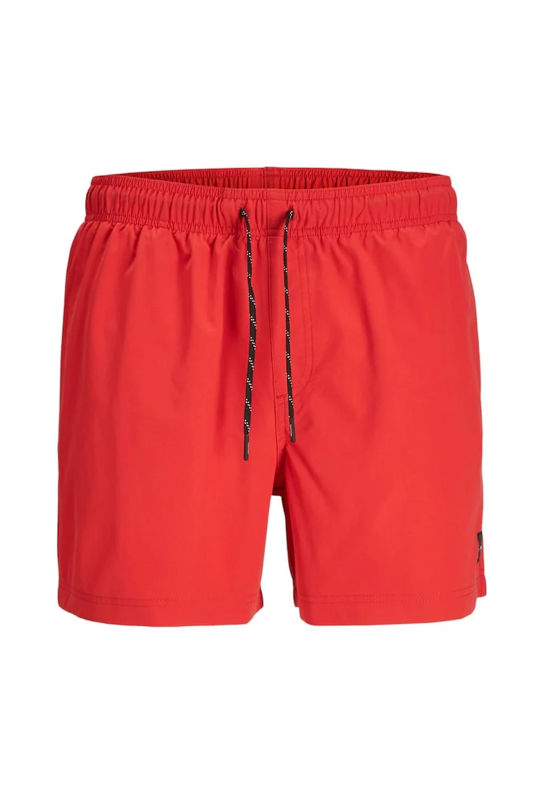 Short JACK &JONES Maui Swim Solid AKM 43695, Rosu