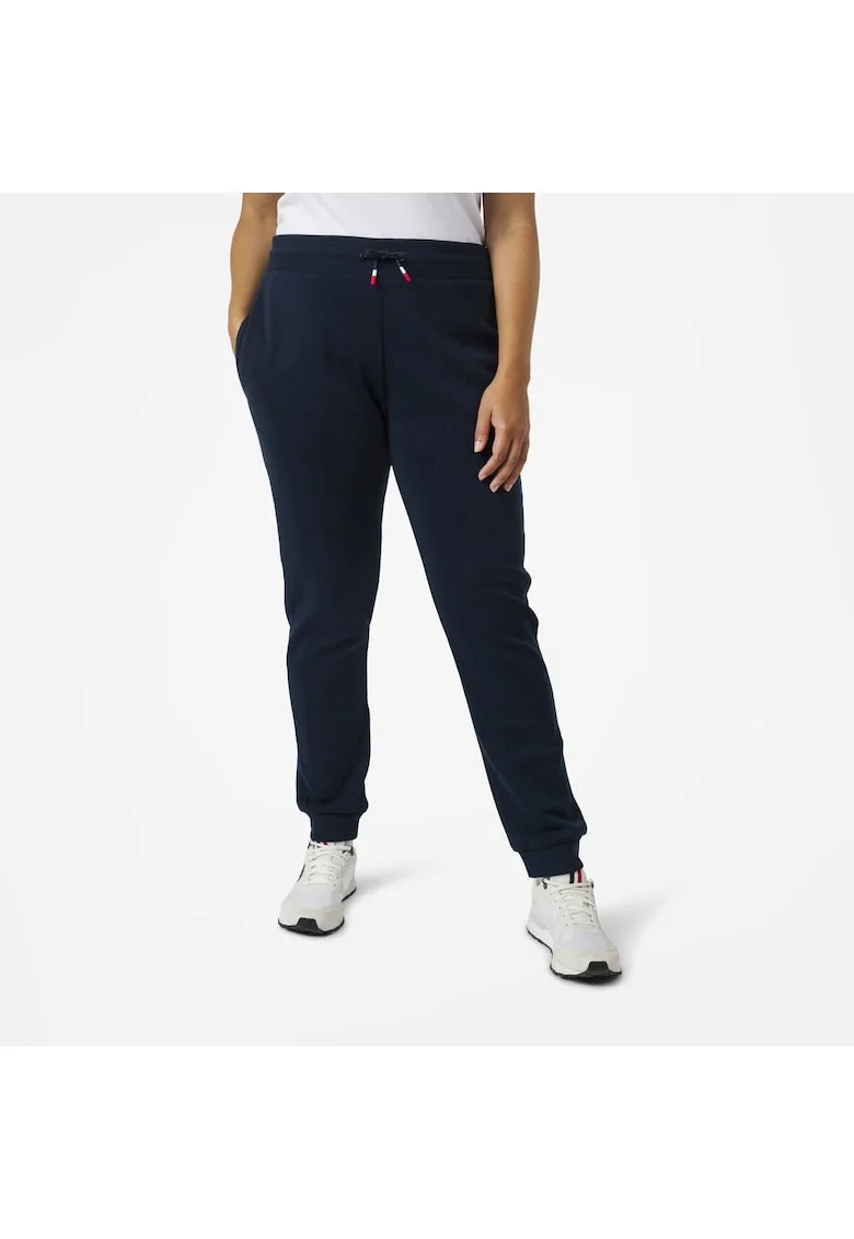 Pantaloni dama  Logo trening FT, inchis, Albastru inchis