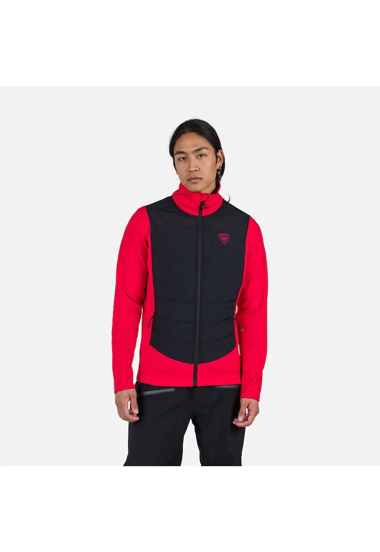 Jacheta  Classique Hybrid Clim, cu fermoar, rosu, pentru barbati, Rosu