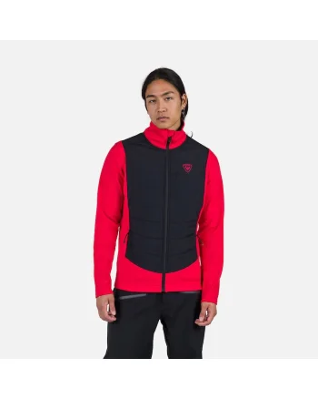 Jacheta  Classique Hybrid Clim, cu fermoar, rosu, pentru barbati, Rosu
